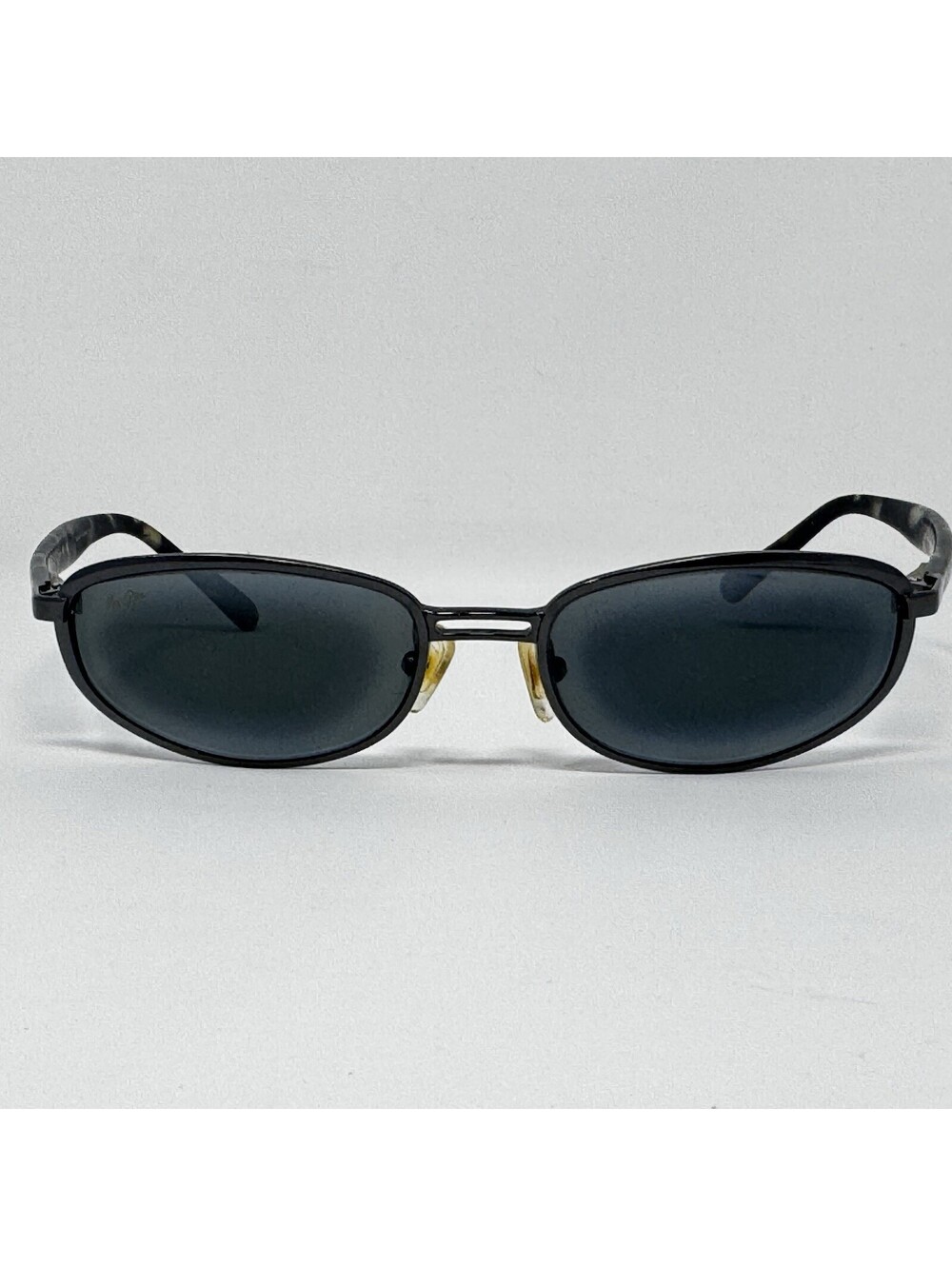 Vintage Maui Jim Gulfstream MJ-151-02 Polarized Sunglasses Gunmetal Japan